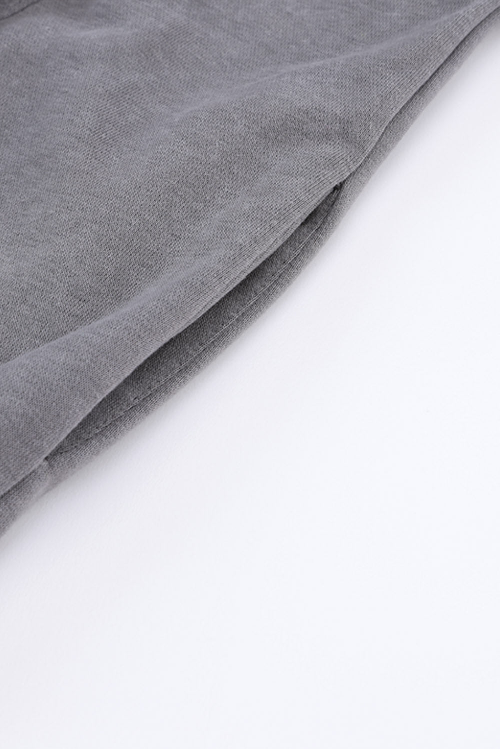 Gray Mineral Wash Twist Butterfly Oversize Sweatshirt