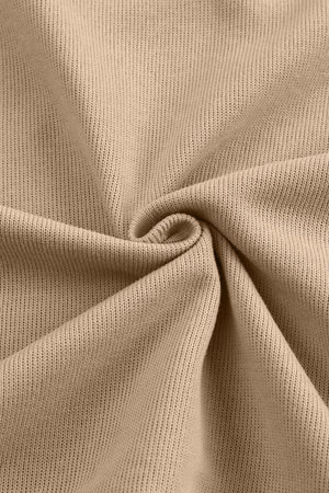 Orange Basic & Casual Button Front Pullover Hoodie