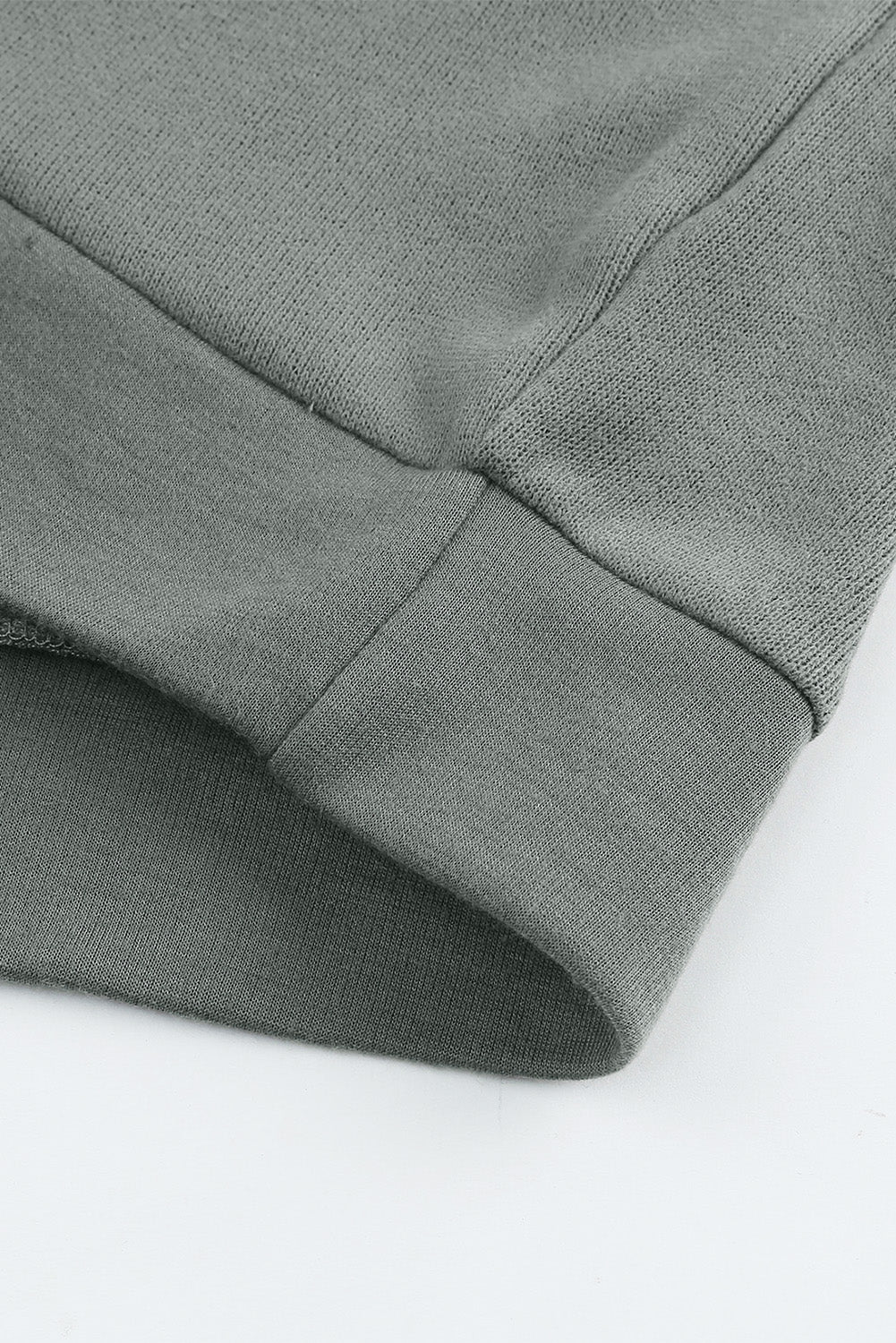 Orange Basic & Casual Button Front Pullover Hoodie