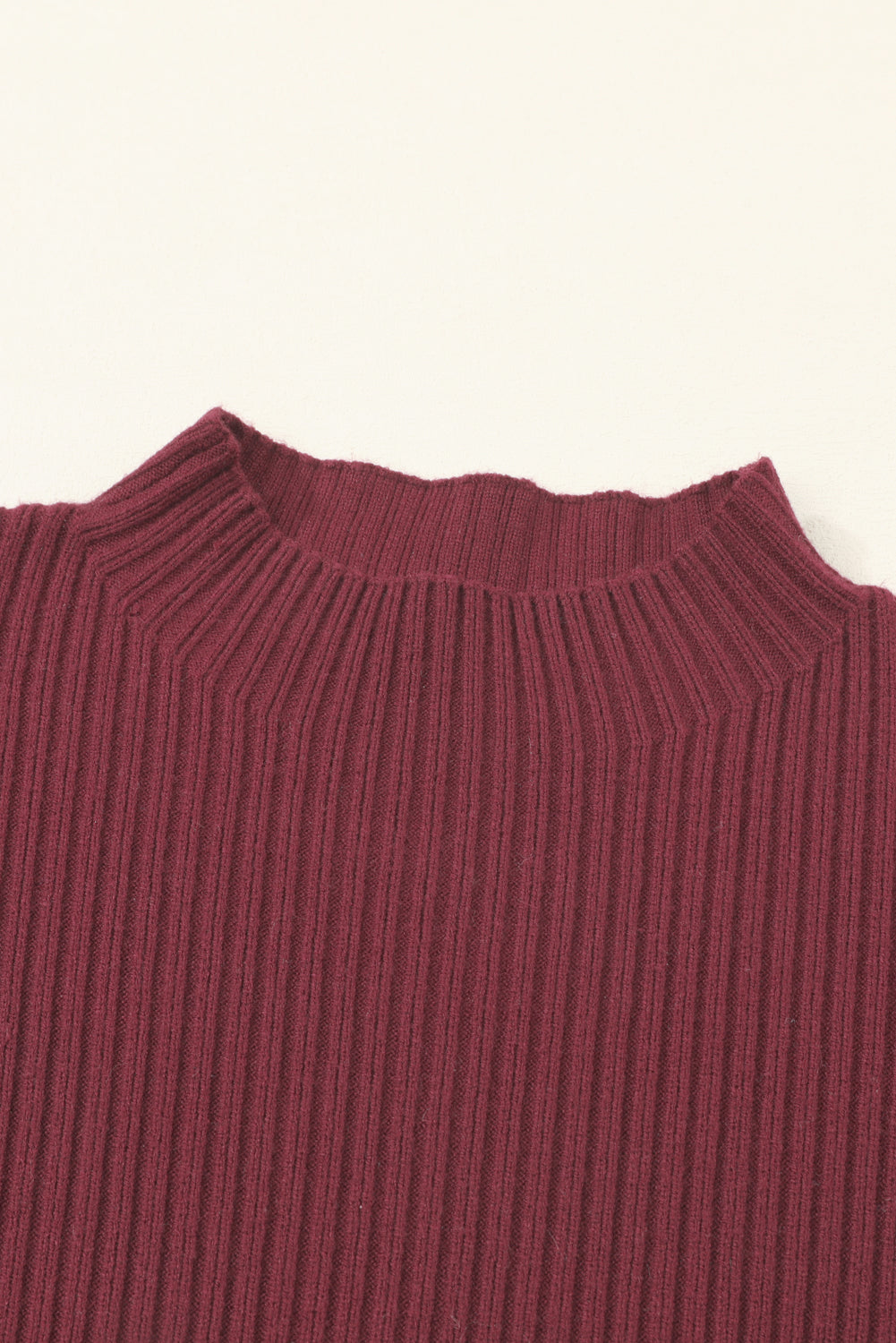 Green Patch Pocket Ribbed Knit Short Sleeve Sweater