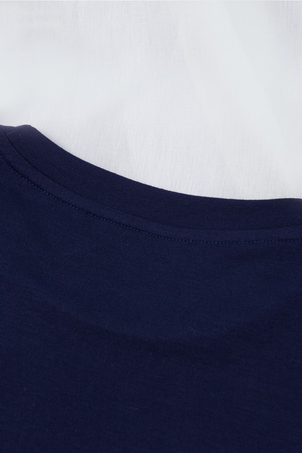 Green Plain Solid Color Crew Neck Tee