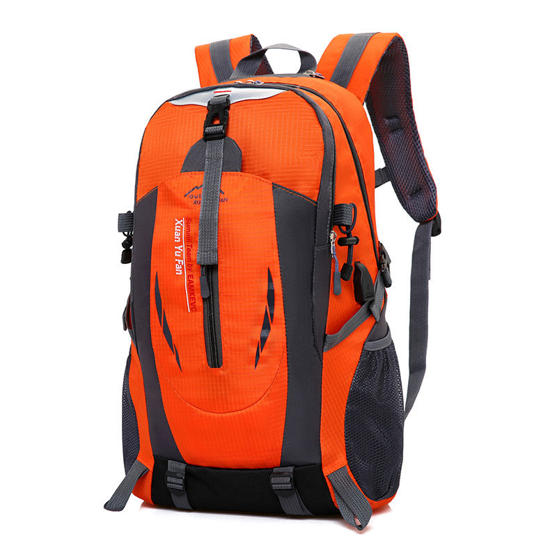 USB rechargeable bag 2021 new double shoulder bag male large capacity outdoor mountaineering bag women sports leisure travel bag
