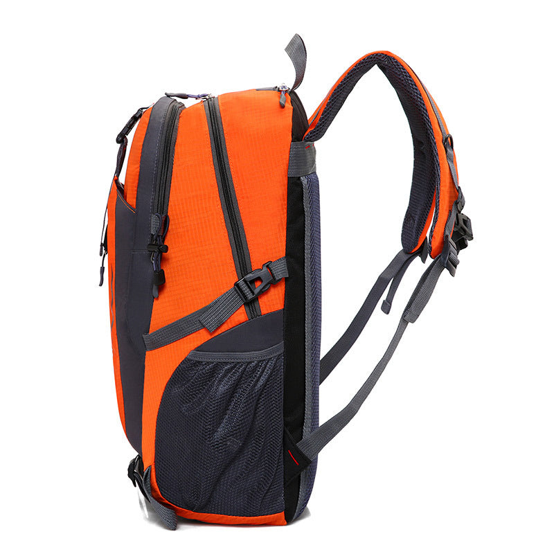 USB rechargeable bag 2021 new double shoulder bag male large capacity outdoor mountaineering bag women sports leisure travel bag