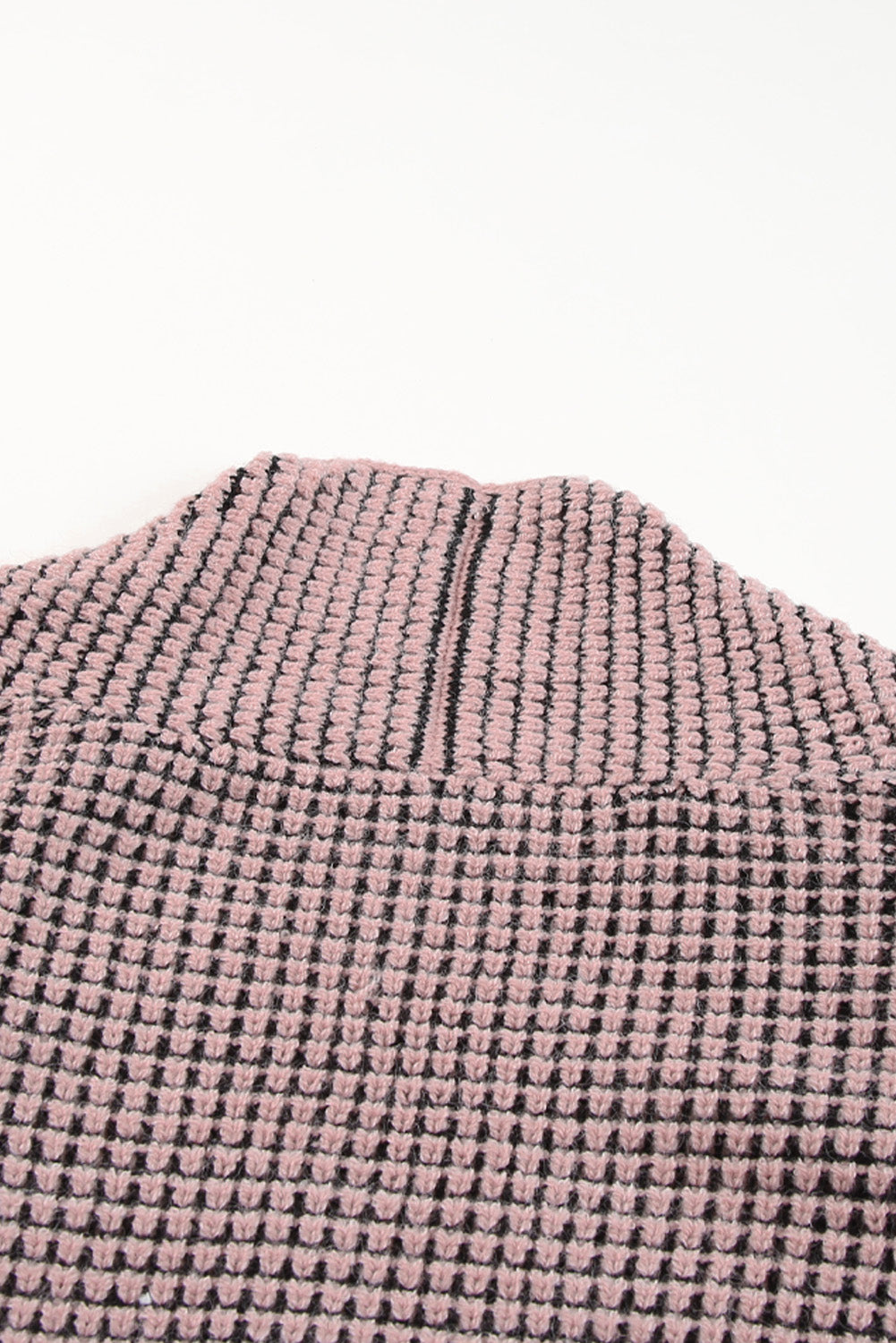Gray Chunky Knit Pockets Drop Sleeve Cardigan