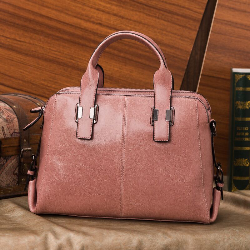 Women's Fashion Simple Leather Crossbody Bag