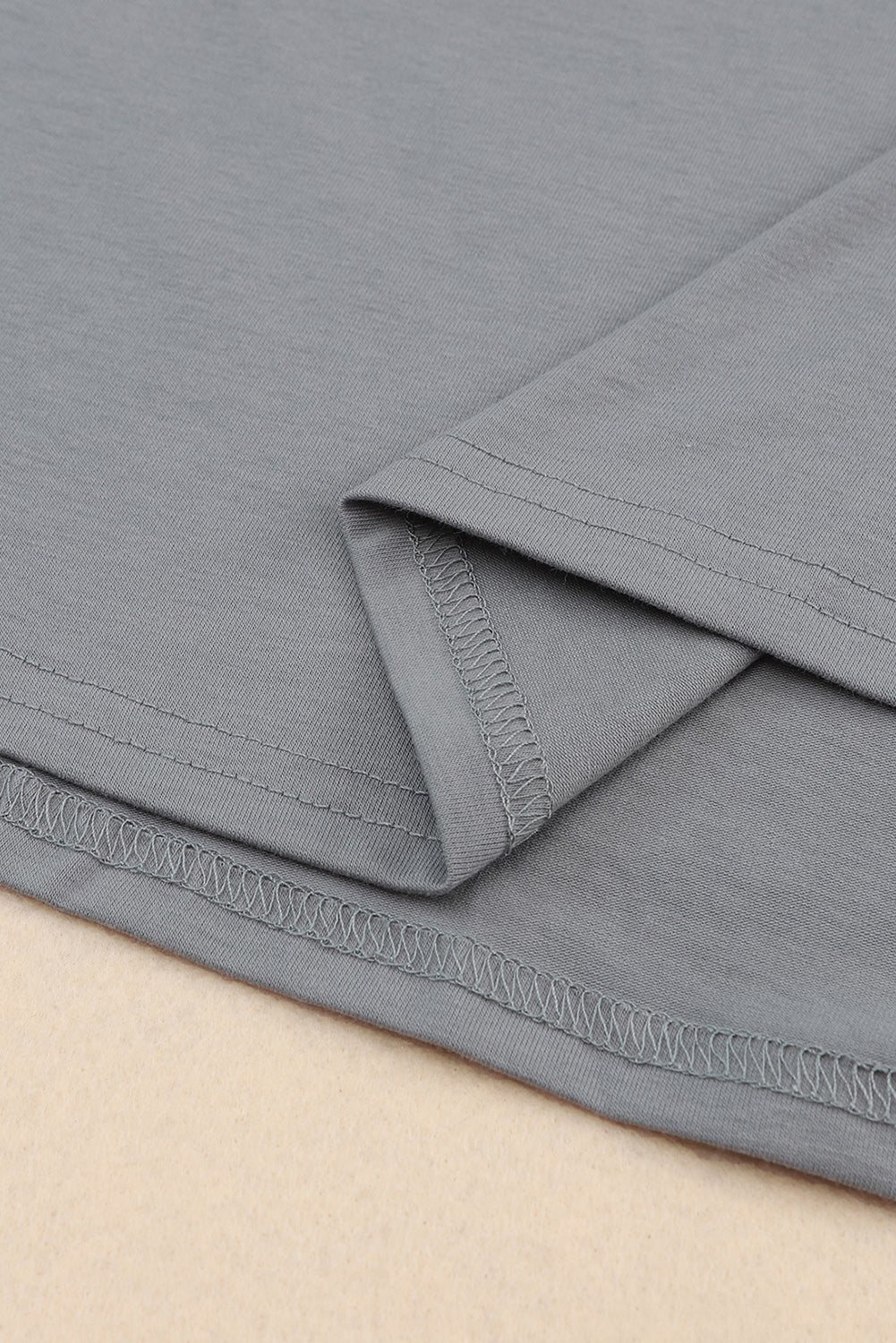 White Solid Color Casual Bubble Sleeve Blouse