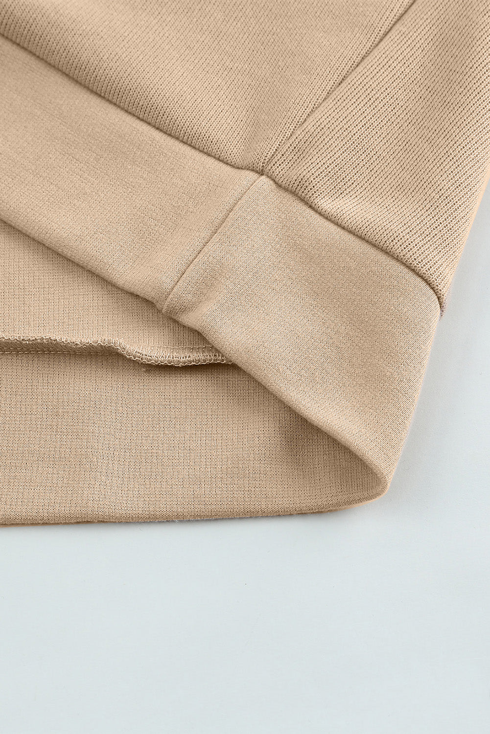 Orange Basic & Casual Button Front Pullover Hoodie