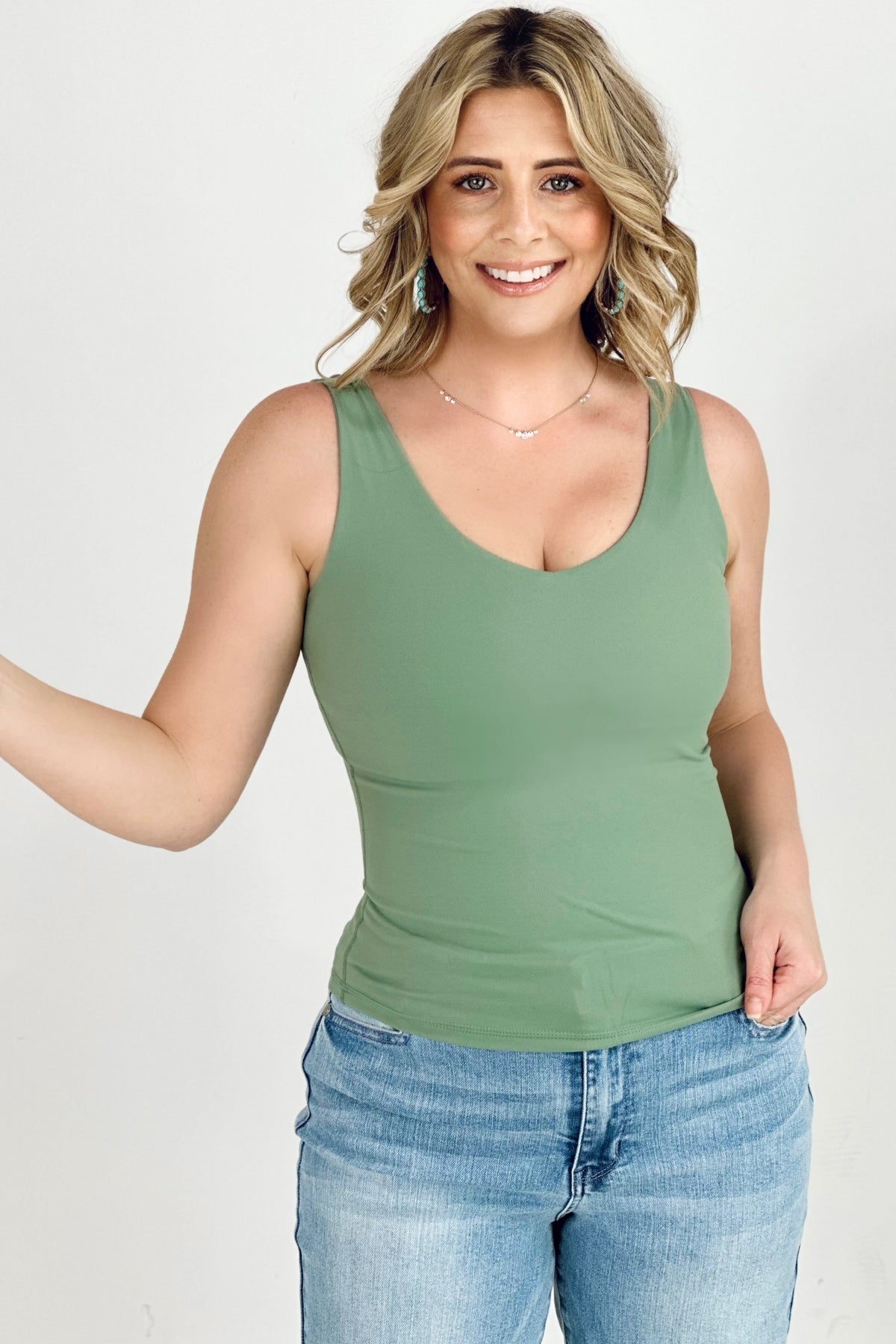 11 Colors - FawnFit Long Length Lift Tank 2.0