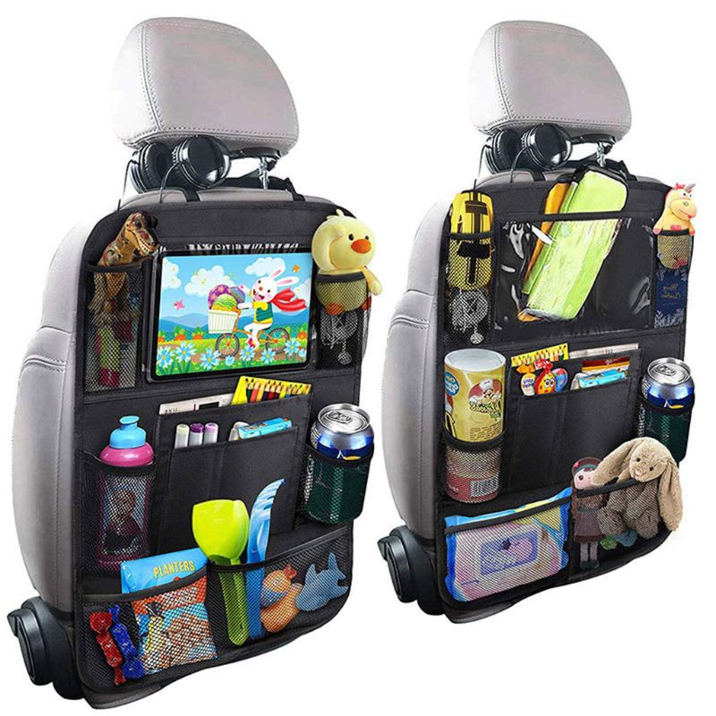 Car storage bag car seat back pocket