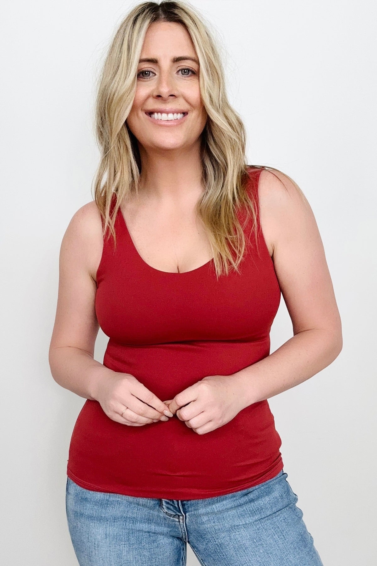 11 Colors - FawnFit Long Length Lift Tank 2.0