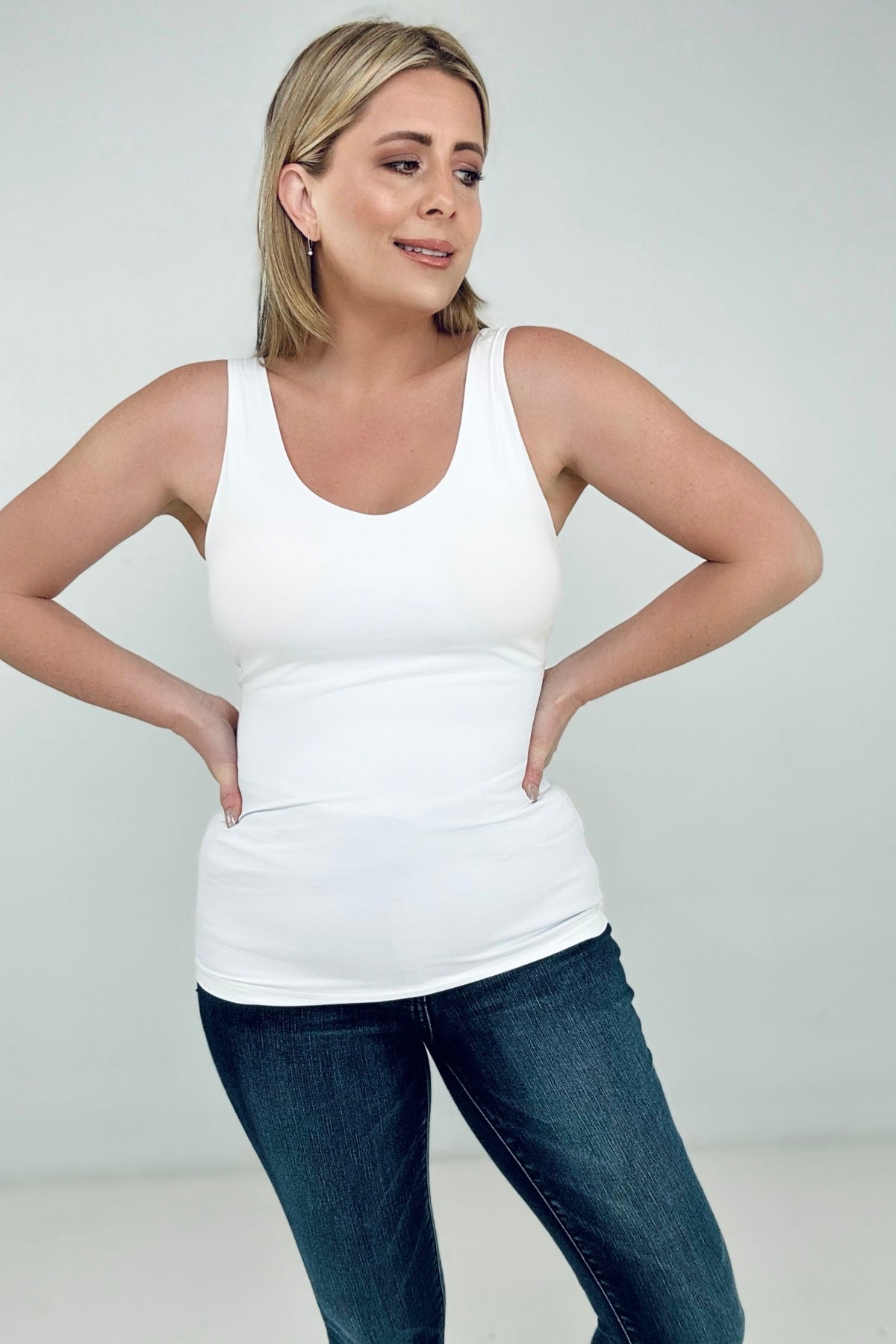 11 Colors - FawnFit Long Length Lift Tank 2.0